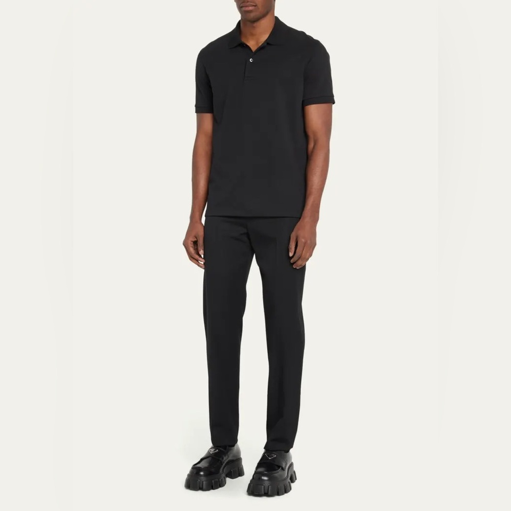 Prada Monolith Brushed Leather Loafers Black Men’s Size 7 UK / 8 US - Picture 10 of 13